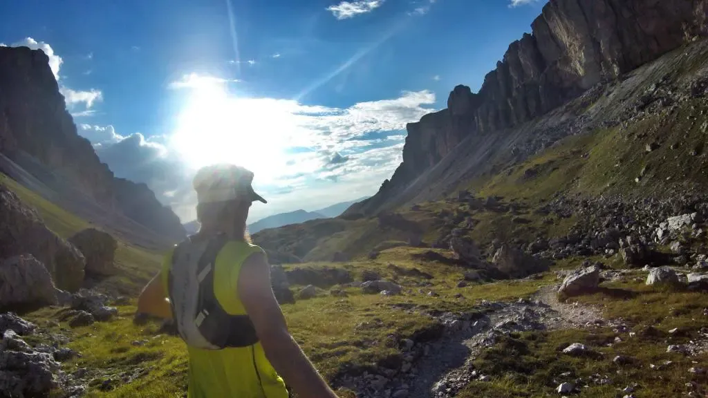 Florian Grasel beim Trailrunning in Südtirol – die Berge als natürliches Doping