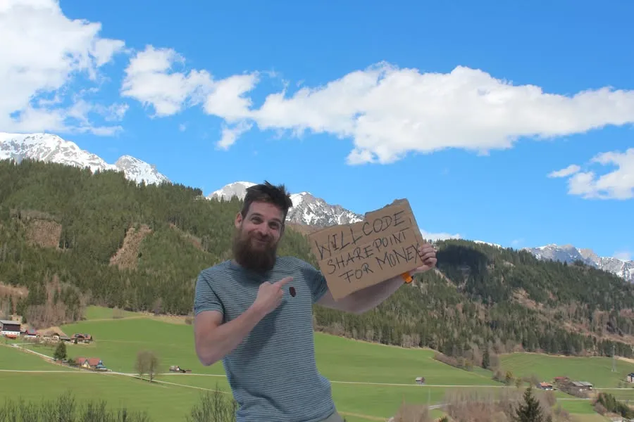 Das Foto von der Banane