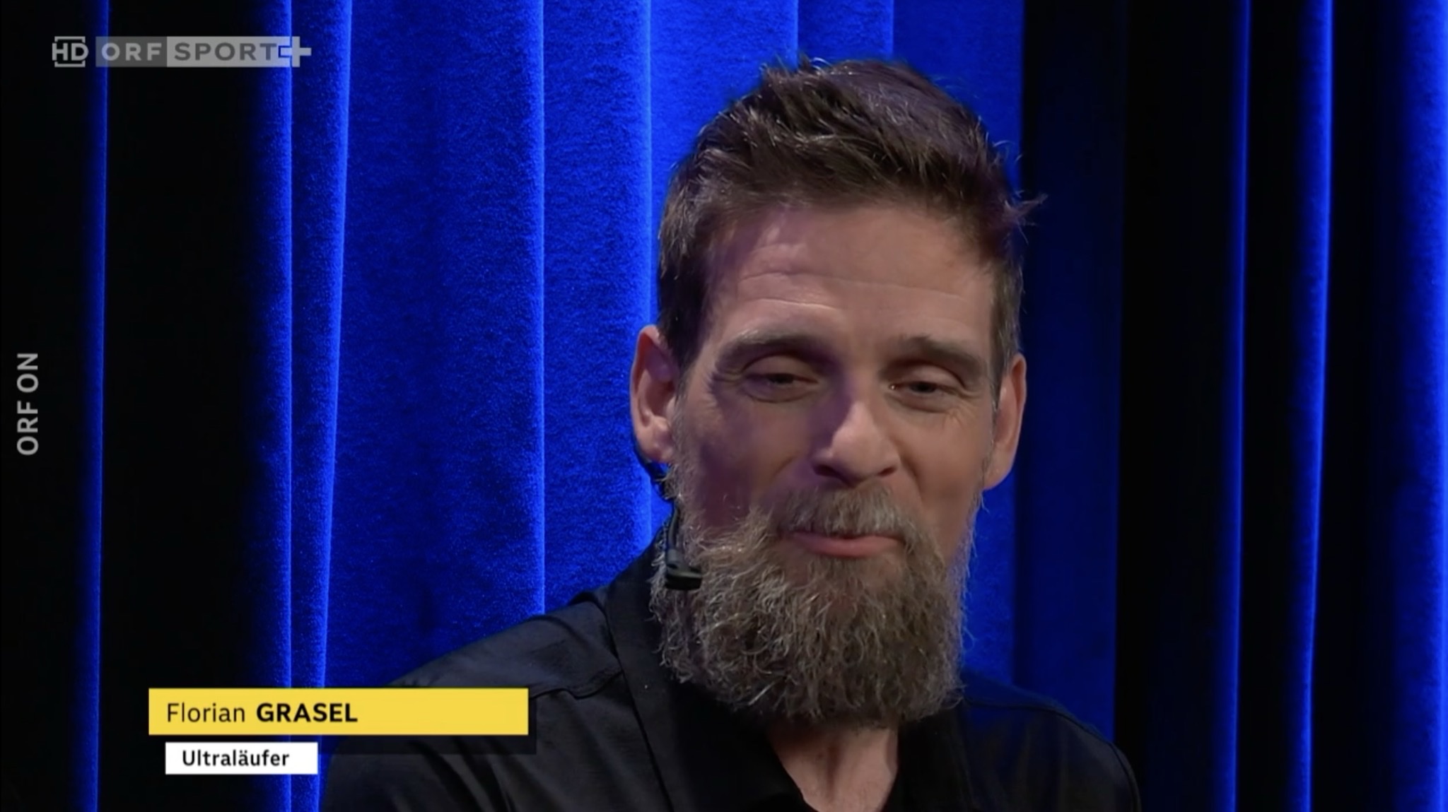 Florian Grasel beim ORF Sportstammtisch